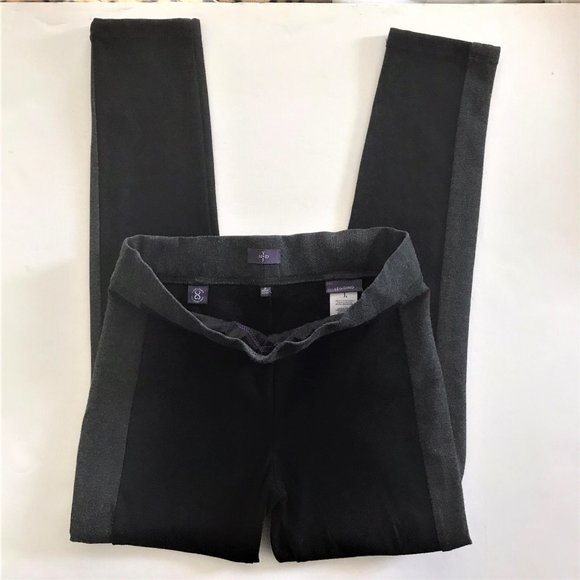 NYDJ Legging Tuxedo Black Grey Pant - Picture 6 of 6